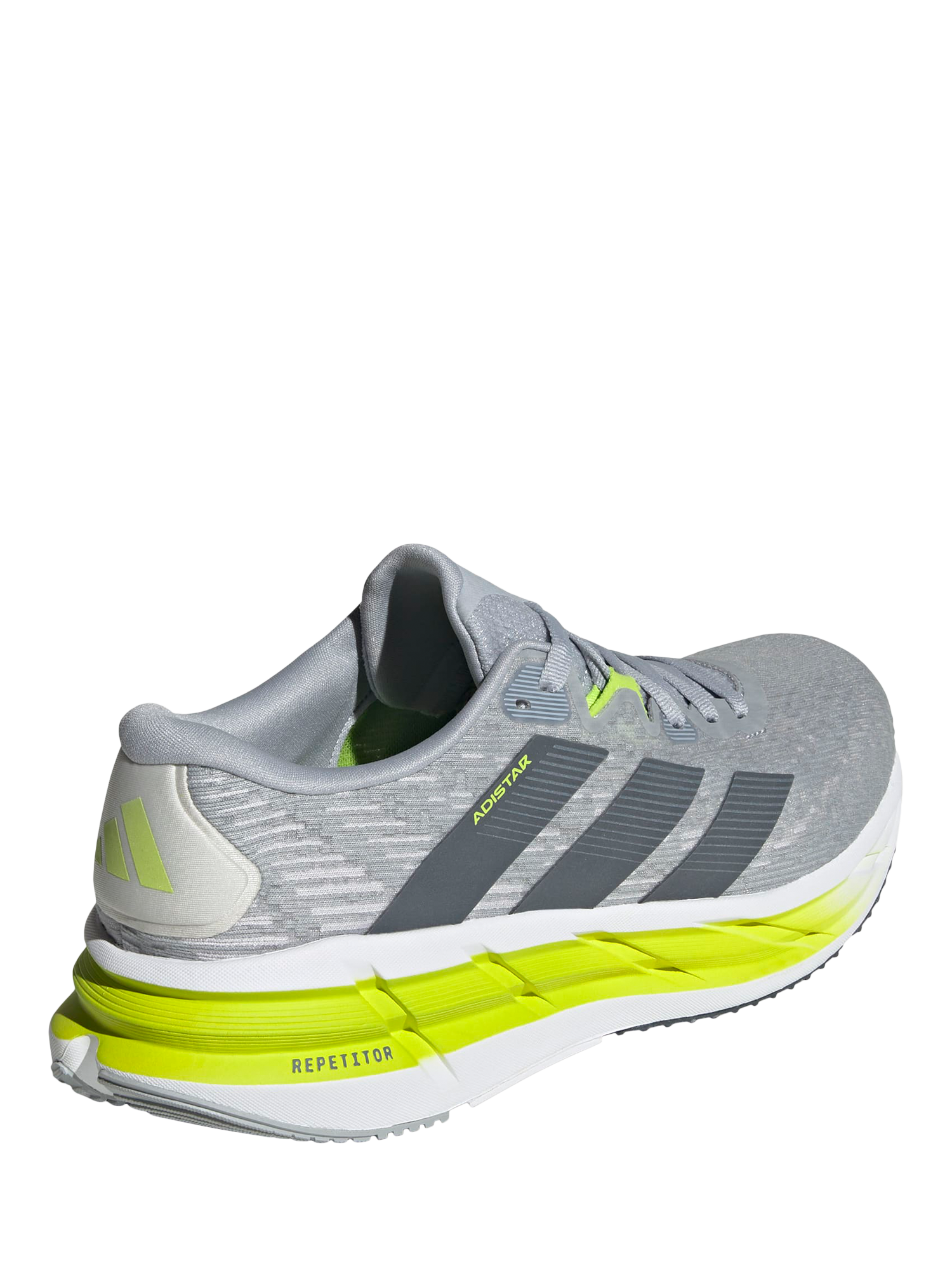 Product image 5 of 10, which shows adidas Men's Adistar 4 Running Shoes, Halsil/Onix, 7