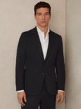 Reiss Gerrard Slim Fit Single Breasted Jersey Suit Blazer, Navy