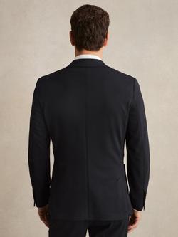 Reiss Gerrard Slim Fit Single Breasted Jersey Suit Blazer, Navy - view 2, Navy