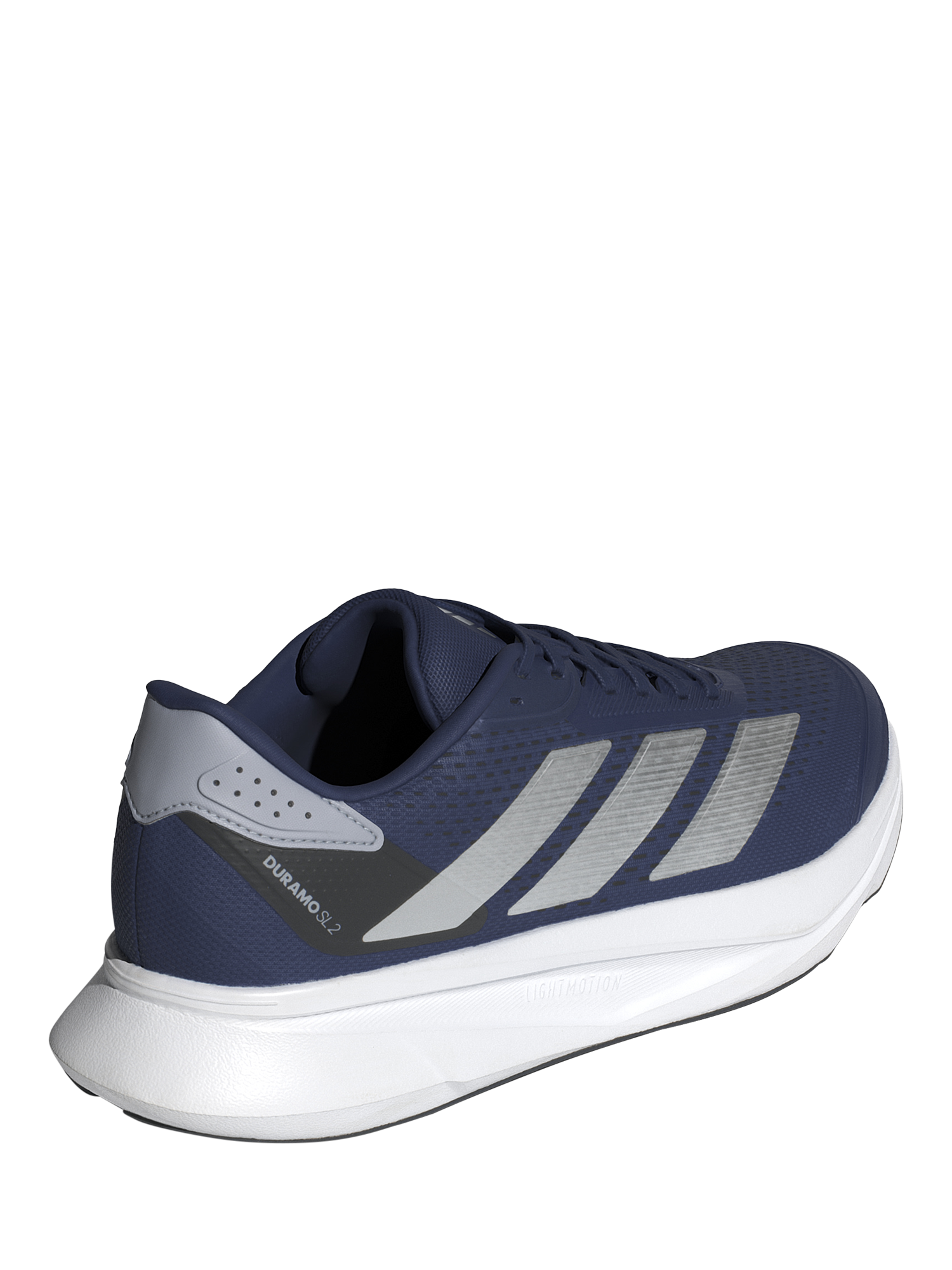 Product image 3 of 10, which shows adidas Duramo SL 2 Running Shoes, Darkblue/Silver, 7