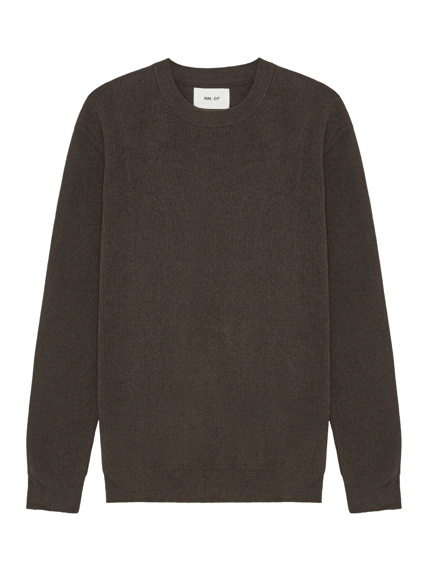 Product image 1 of 2, which shows NN.07 Danny Crew Neck Sweater, Dusky Port, S