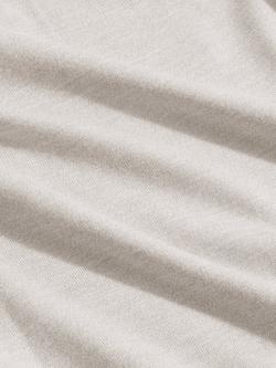 NN.07 Emerson Regular Fit Long Sleeve Wool Polo Sweater, White Pepper - view 2, White Pepper