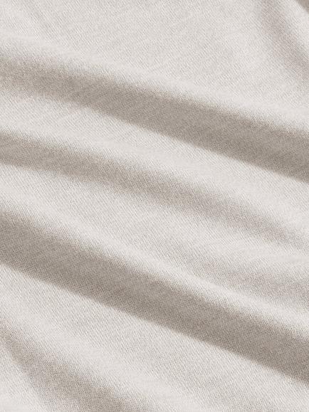 NN.07 Emerson Regular Fit Long Sleeve Wool Polo Sweater, White Pepper - view 2, White Pepper