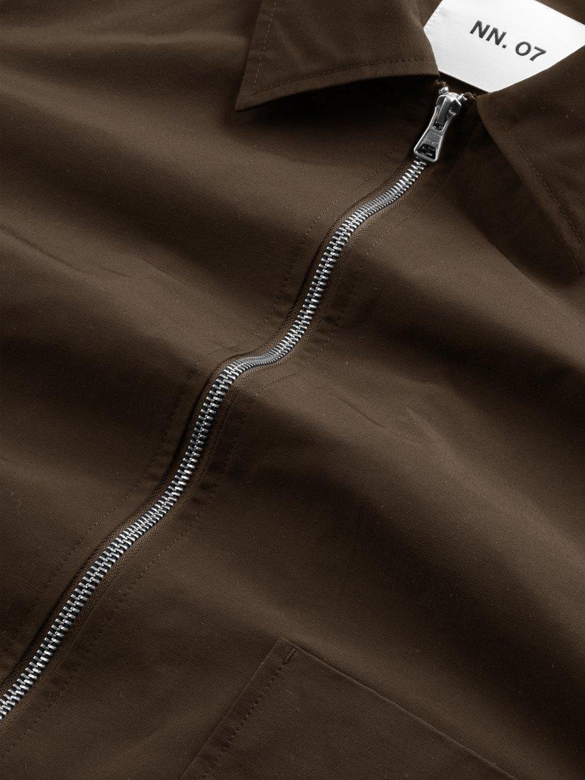 Product image 2 of 2, which shows NN.07 Gael Water Reistant Jacket, Demitasse, S