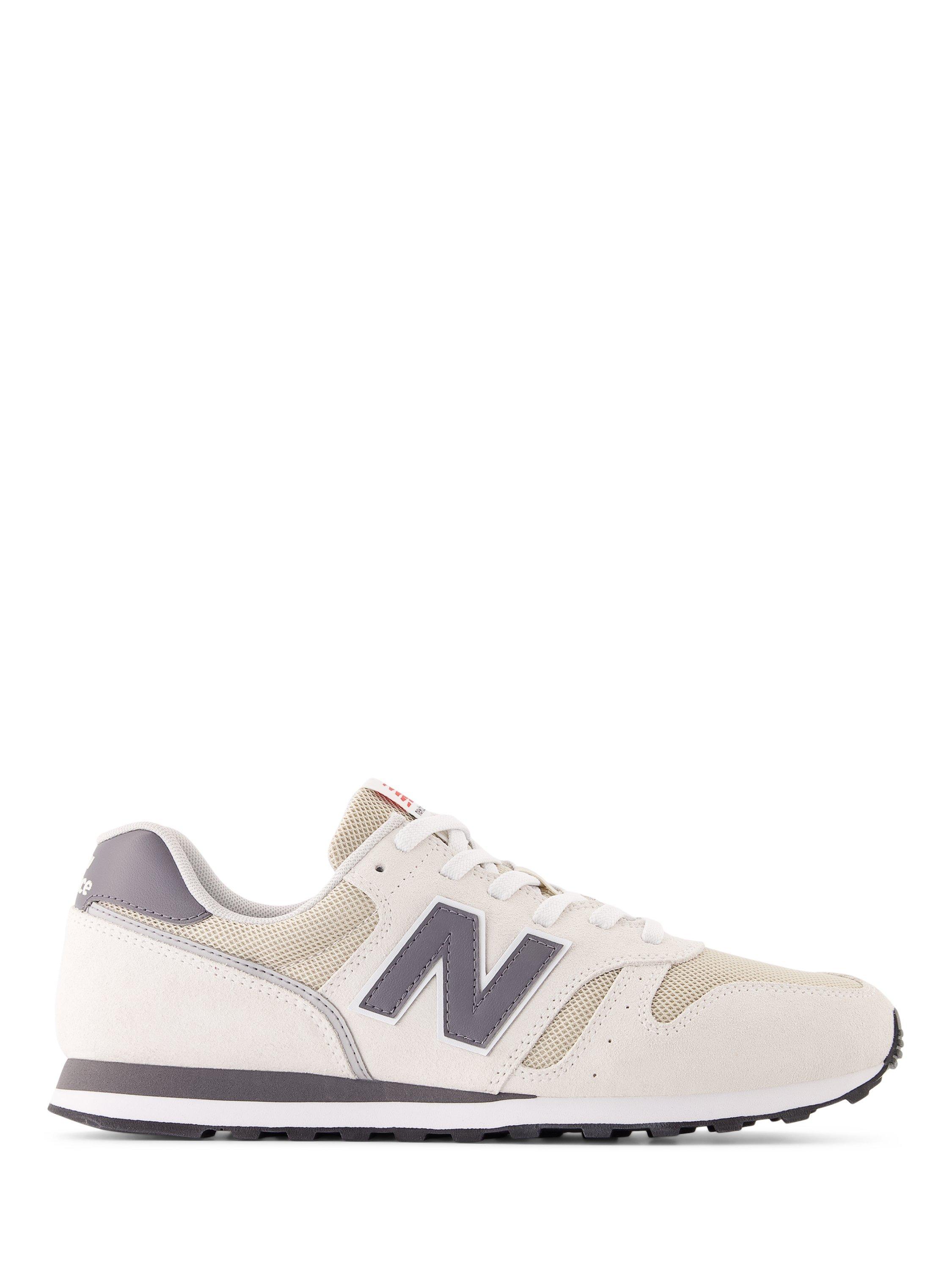 Product image 1 of 5, which shows New Balance 373v2 Lace Up Trainers, Beige, 8
