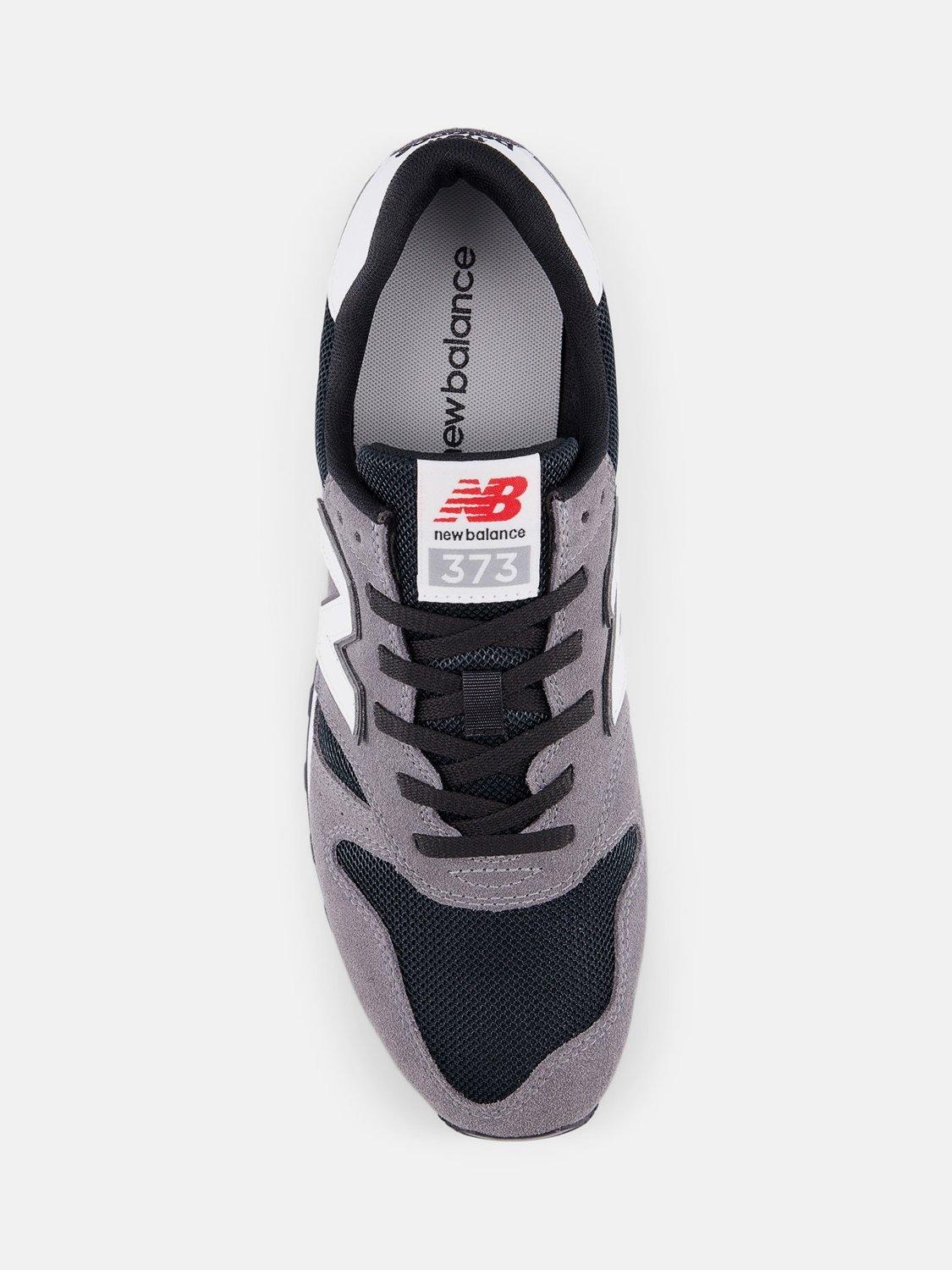 Product image 2 of 4, which shows New Balance 373 V2 Trainers, Grey, Black, 9