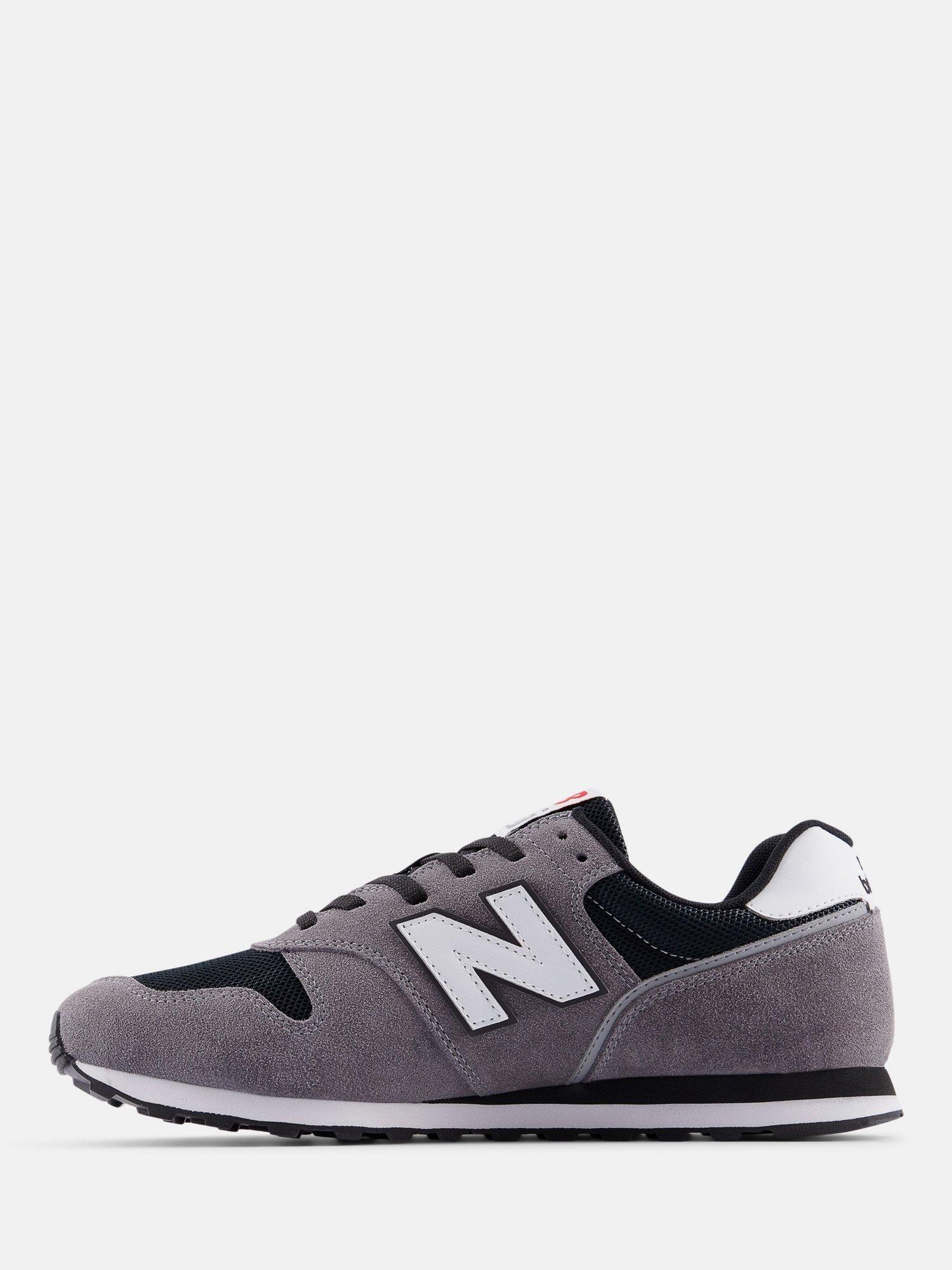 Product image 4 of 4, which shows New Balance 373 V2 Trainers, Grey, Black, 9