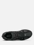 New Balance 878 Suede Blend Trainers, Black
