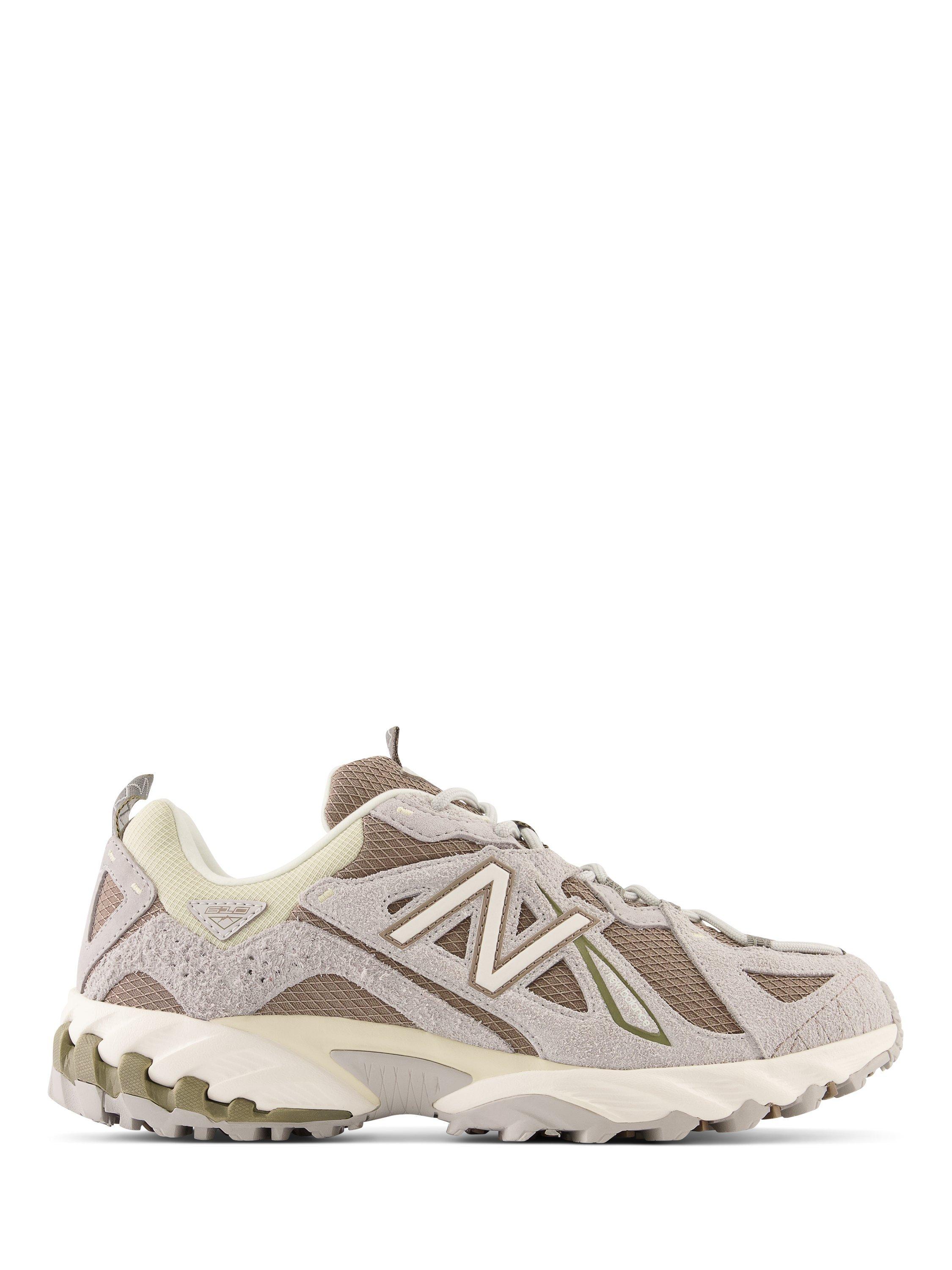 Product image 1 of 5, which shows New Balance 610v1 Lace Up Trainers, Brighton Grey, 8