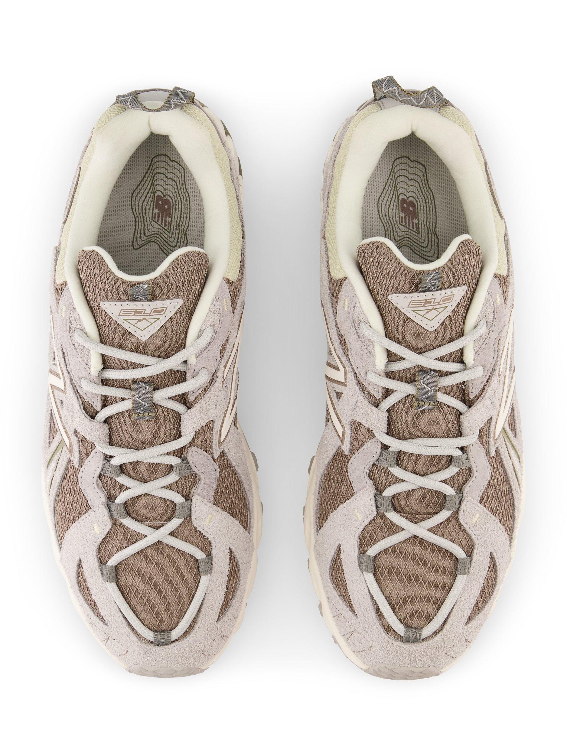Product image 3 of 5, which shows New Balance 610v1 Lace Up Trainers, Brighton Grey, 8