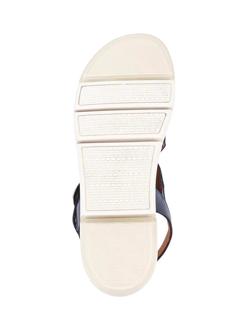 Product image 5 of 5, which shows Jones Bootmaker Ilaria Casual Leather Sandals, Navy, 3