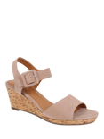 Jones Bootmaker Grazina Leather Wedge Heel Sandals