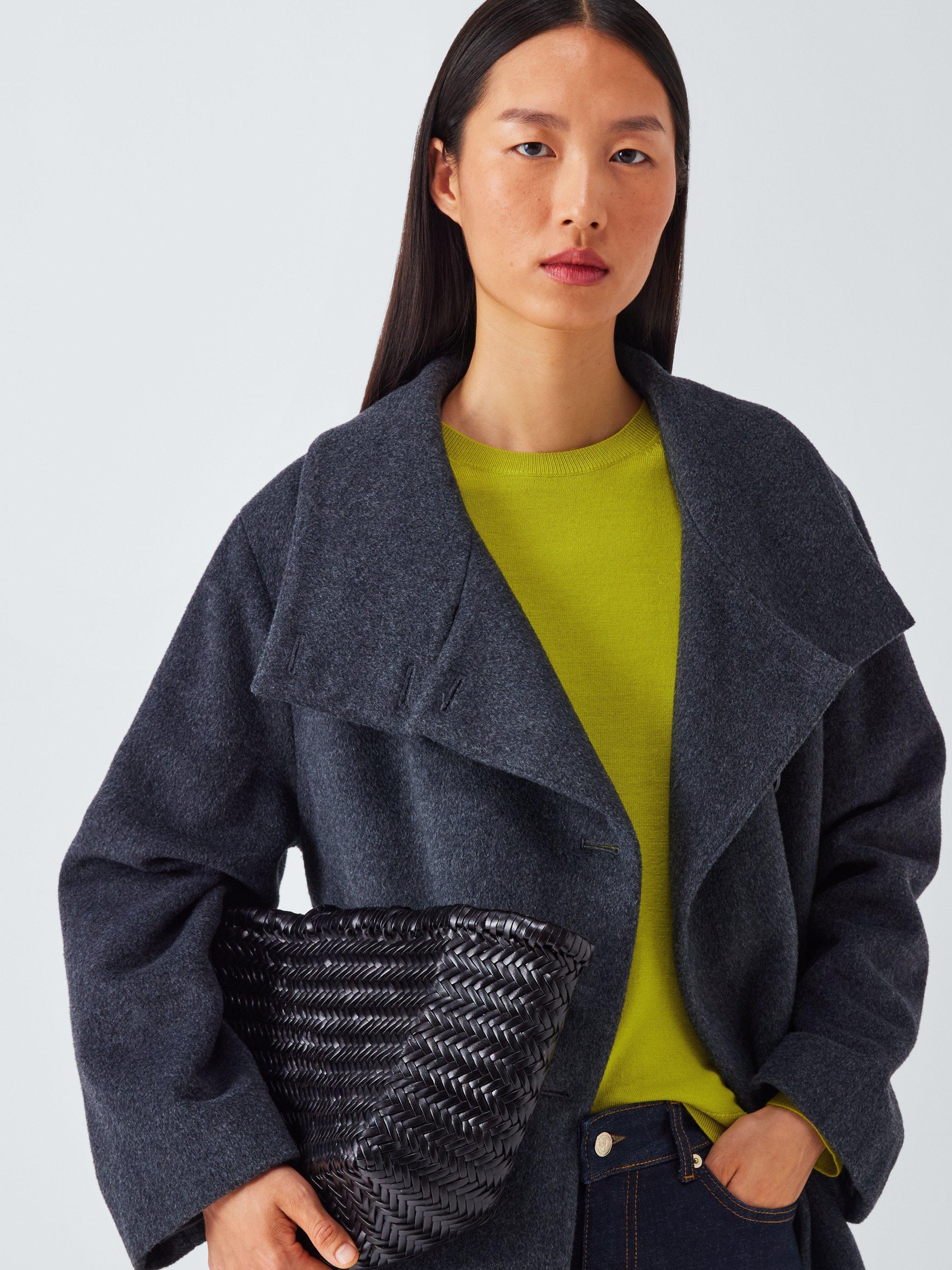 Product image 6 of 6, which shows John Lewis Merino Wool Crew Neck Jumper, Lime, 8