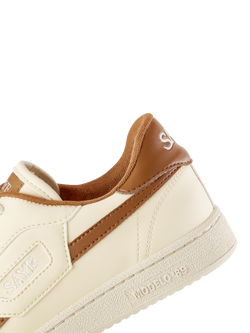 SAYE M89 Icon Trainers - view 2, Cream/Brown