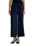 Benetton Wide Leg Pure Linen Trousers