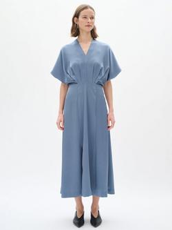InWear SuzkyIW Midi Dress, Mid Blue
