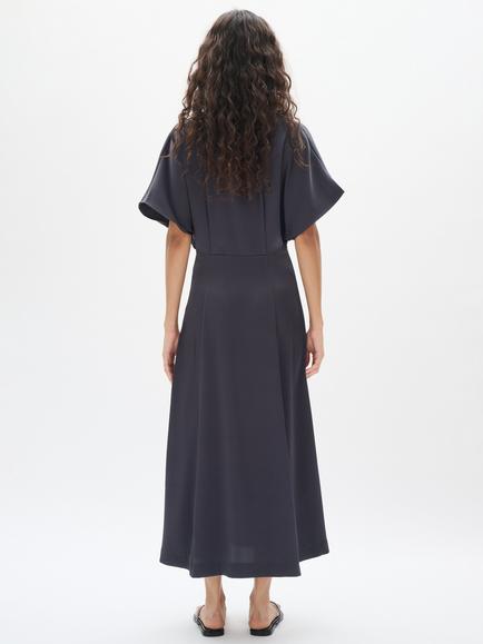 InWear Suzky Midi Dress, Mid Grey - view 2, Mid Grey