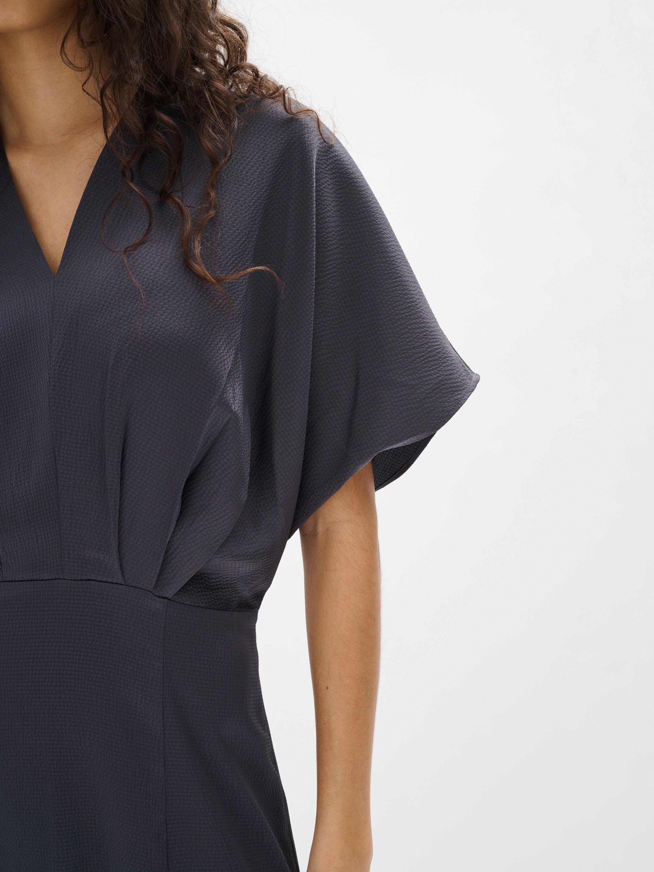 Product image 4 of 6, which shows InWear Suzky Midi Dress, Mid Grey, 10