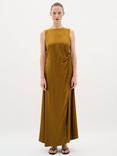 InWear KaylaIW Round Neck Sleeveless Draped Maxi Dress
