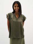 InWear KaaliIW Short Sleeve V-Neck Blouse