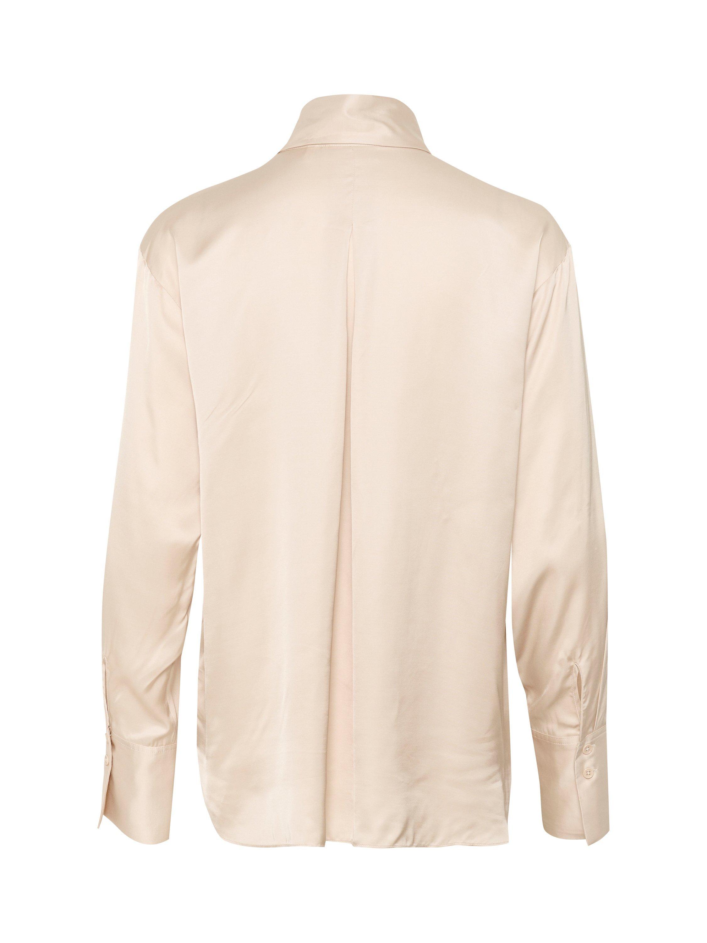Product image 6 of 6, which shows InWear PaulineIW Long Sleeve Loose Fit Blouse, Beige, 8