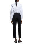 SISLEY Patch Pocket Pure Linen Shirt, White
