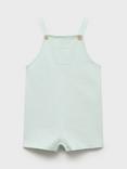Mango Izmir Baby Cotton Dungaree, Green