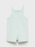Mango Izmir Baby Cotton Dungaree, Green