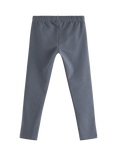 Lindex Kids' Cotton Elasticated Leggings, Dark Grey