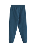 Lindex Kids' Brushed Cotton Joggers, Dark Blue