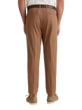 Benetton Straight Fit Cotton Blend Trousers