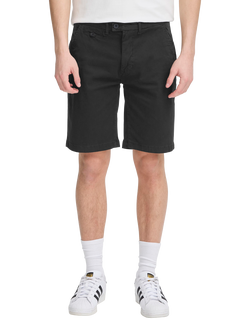 Casual Friday Allan Slim Fit Stretch Chino Shorts, Black, Black