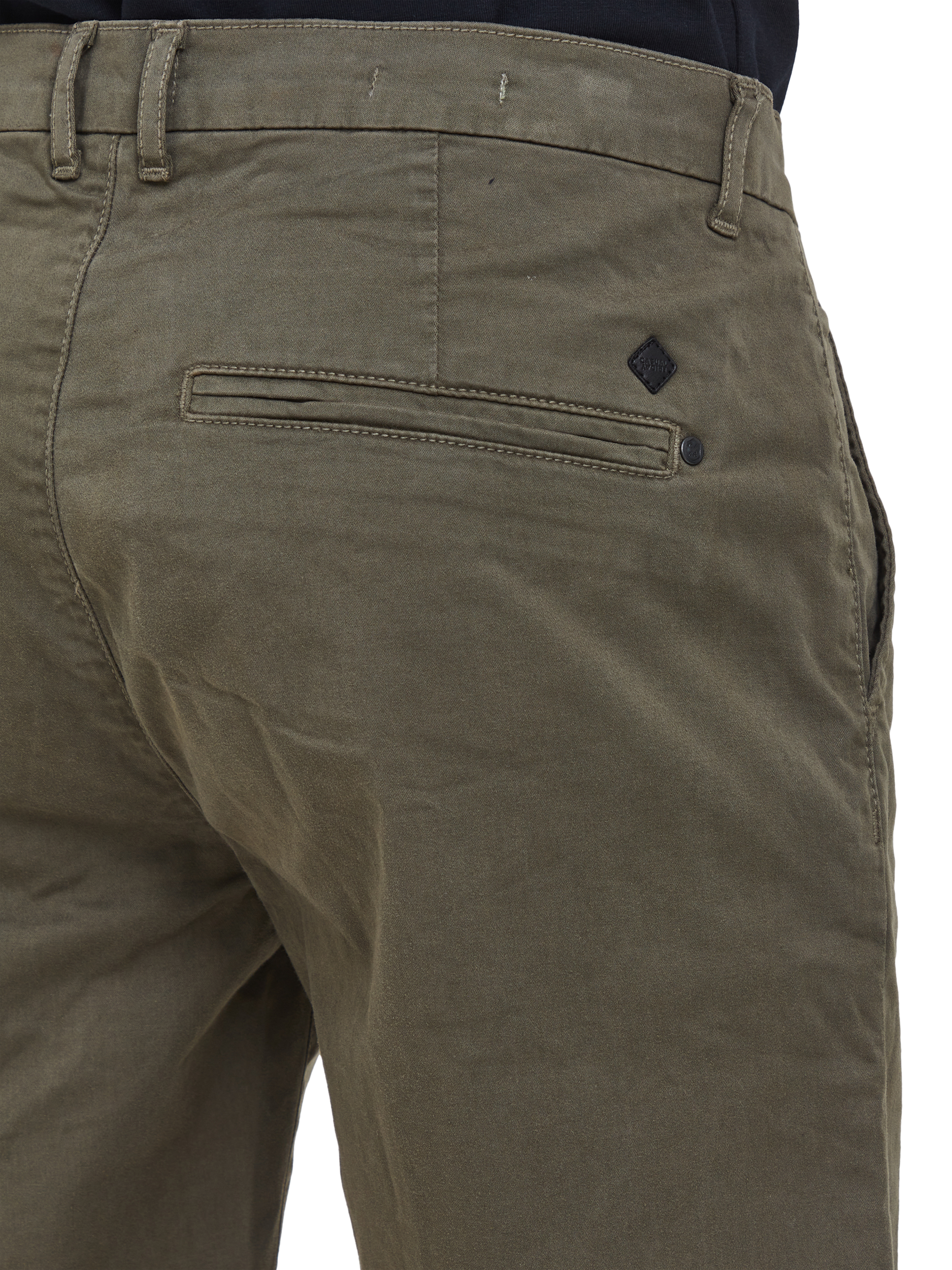 Product image 7 of 7, which shows Casual Friday Allan Chino Shorts, Mid Green, S