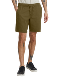 Casual Friday Helix Linen Blend Shorts, Dark Olive