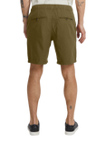 Casual Friday Helix Linen Blend Shorts, Dark Olive