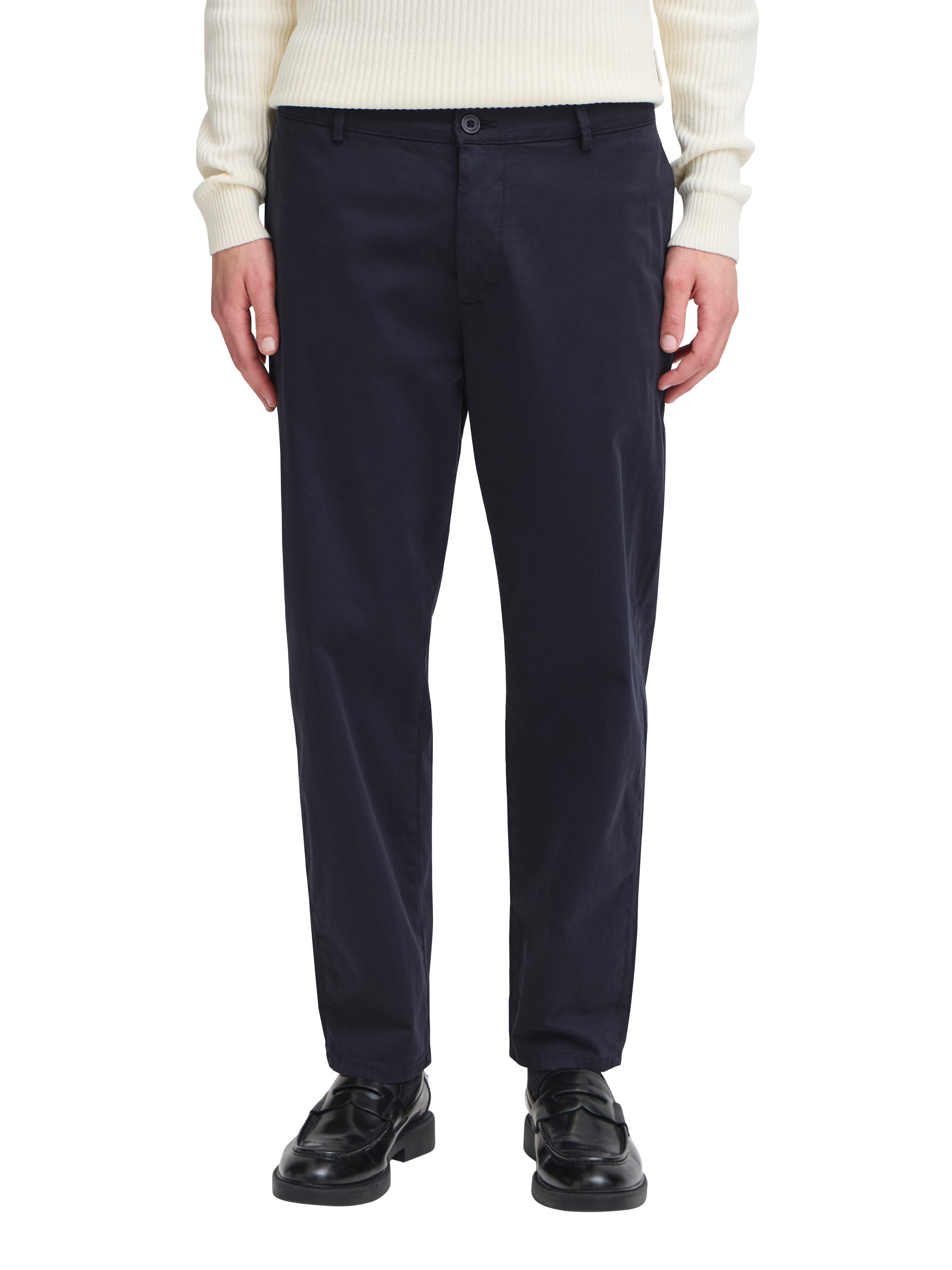 Product image 1 of 7, which shows Casual Friday Pepe Relaxed Fit Chinos, Dark Navy, 31R