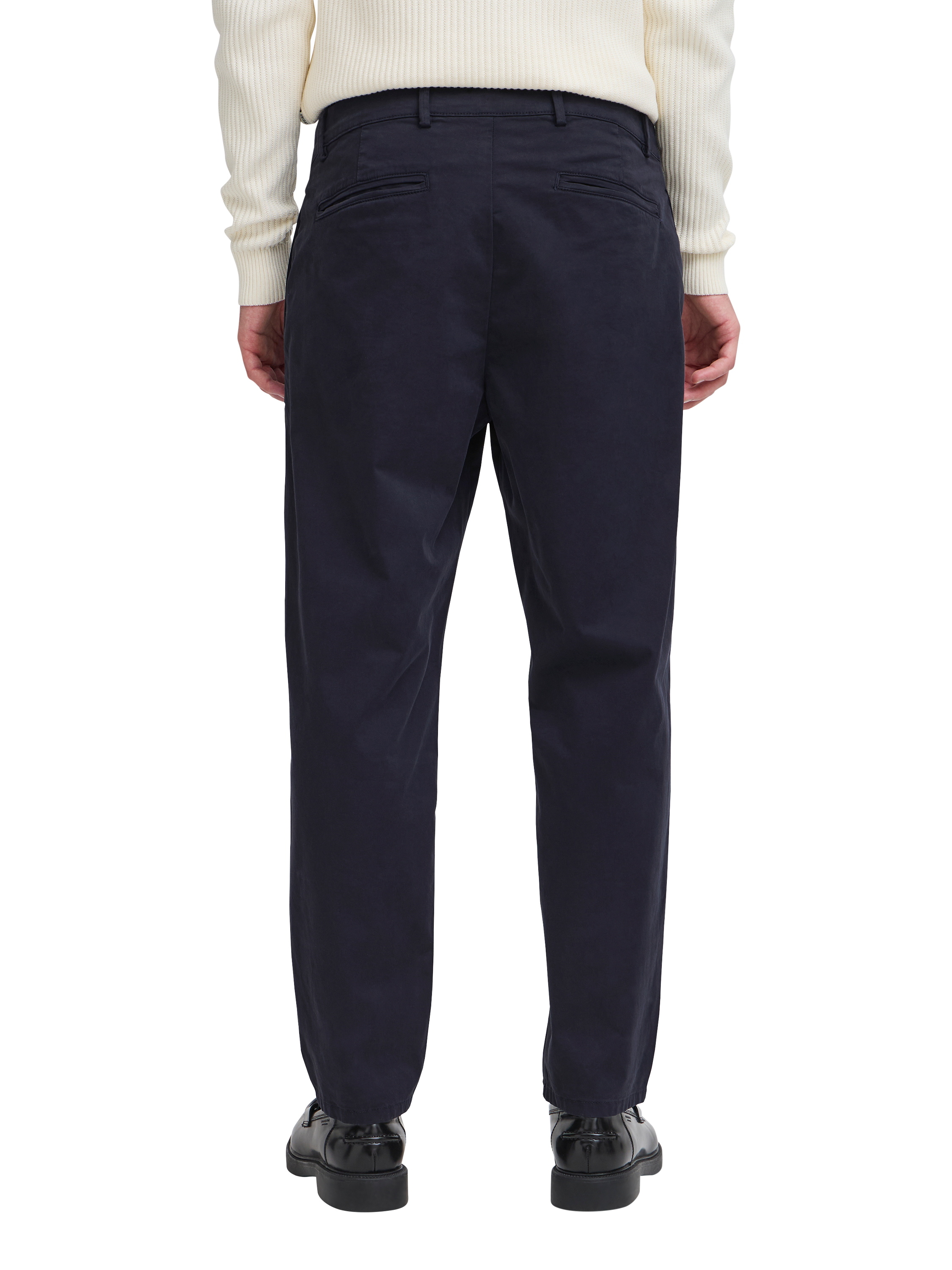 Product image 2 of 7, which shows Casual Friday Pepe Relaxed Fit Chinos, Dark Navy, 31R