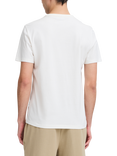 Casual Friday Carson Cotton Regular Fit Short Sleeve Logo T-Shirt, White
