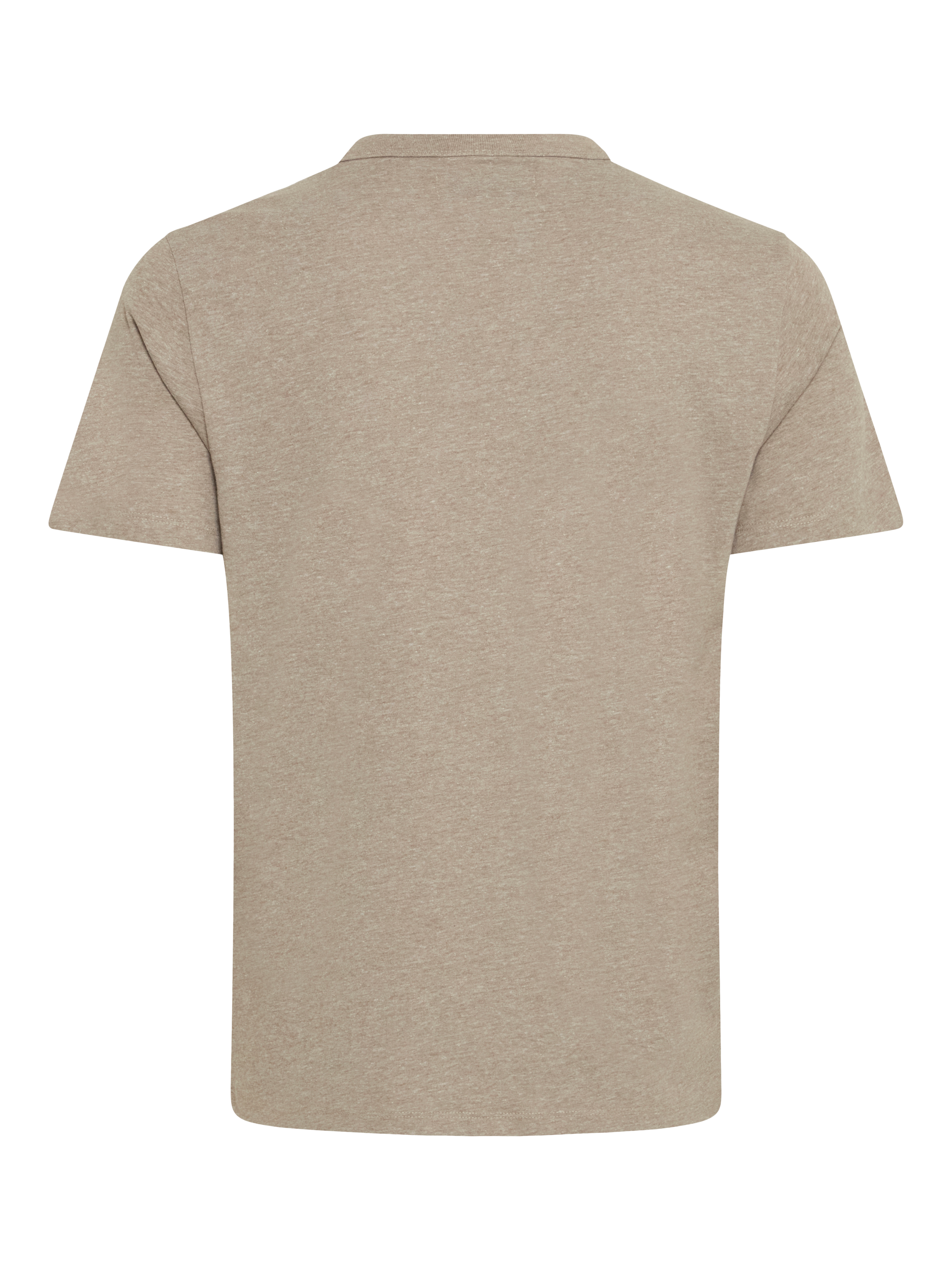Product image 6 of 7, which shows Casual Friday Jasper Cotton Regular Fit Short Sleeve T-Shirt, Mid Brown, M