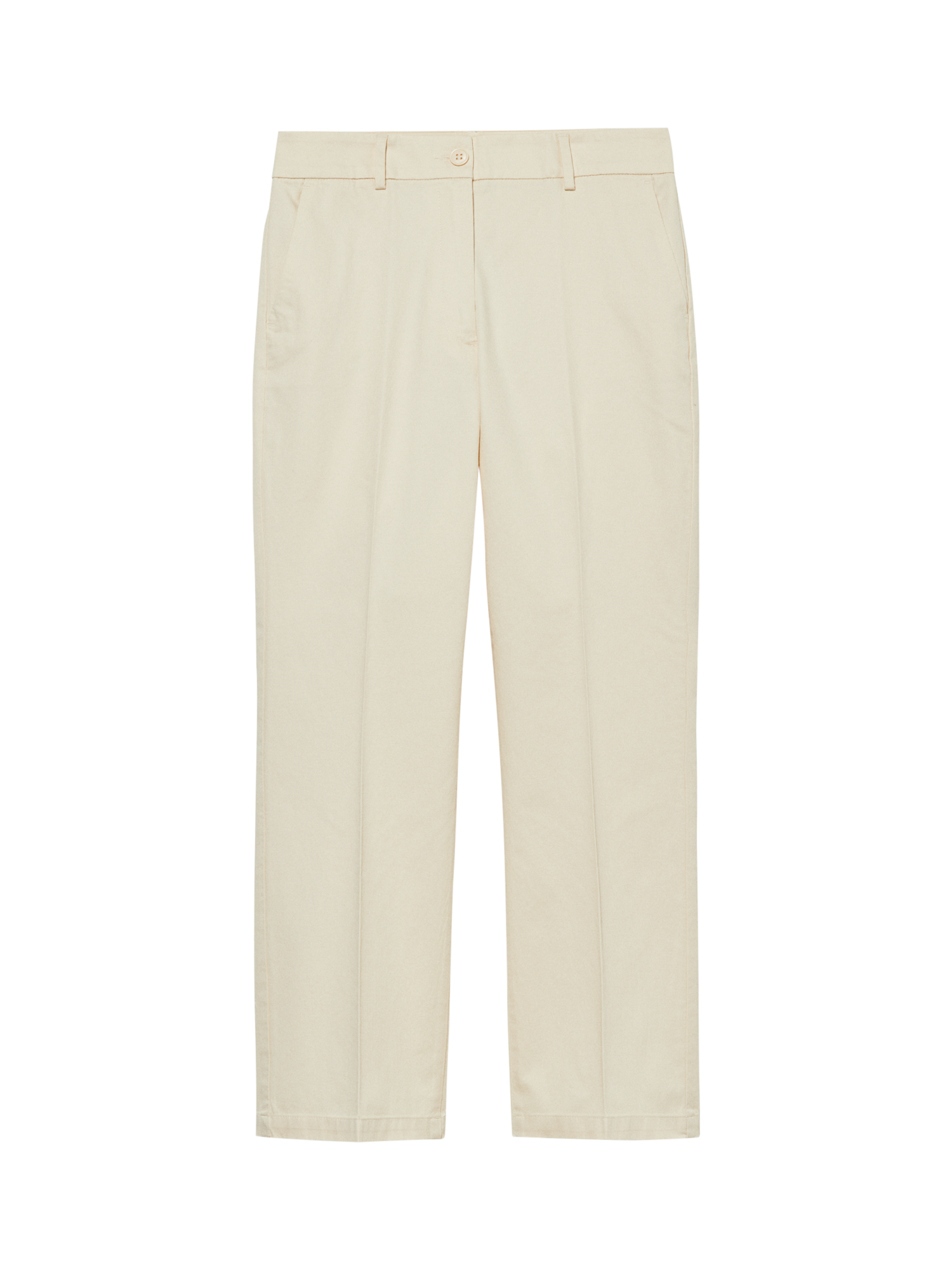 Product image 3 of 3, which shows SISLEY High Waist Cropped Trousers, Beige, 12
