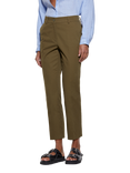 SISLEY High Waist Cropped Trousers