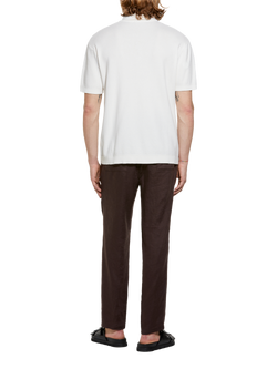 SISLEY Short Sleeve Cotton Polo Shirt - view 2, White