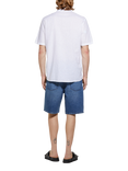 SISLEY Denim Bermuda Shorts, Blue