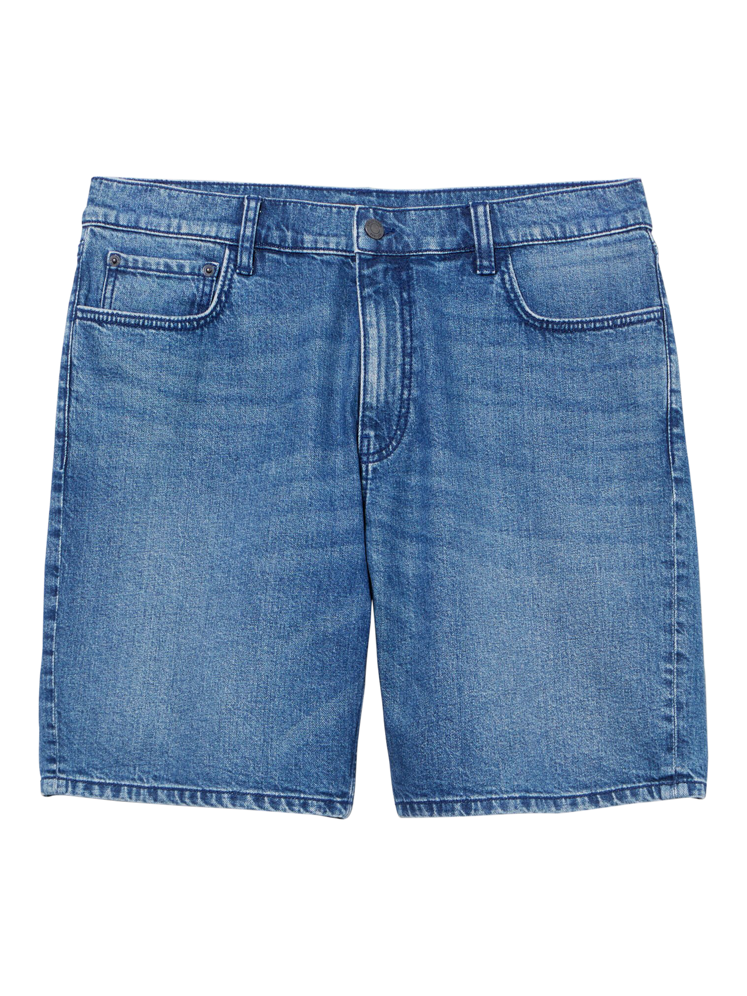 Product image 5 of 6, which shows SISLEY Denim Bermuda Shorts, Blue, 30S