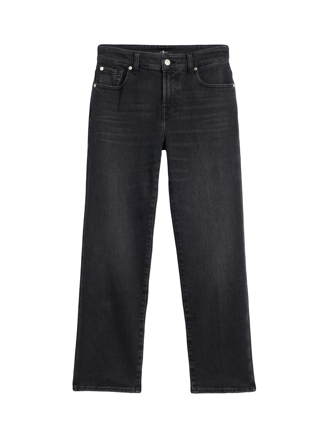 Product image 4 of 6, which shows 7 For All Mankind Calie Straight Ankle Jeans, Bottomline, 32