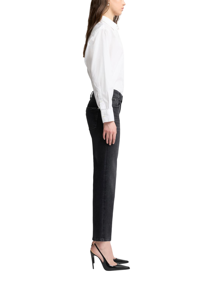 Product image 6 of 6, which shows 7 For All Mankind Calie Straight Ankle Jeans, Bottomline, 32