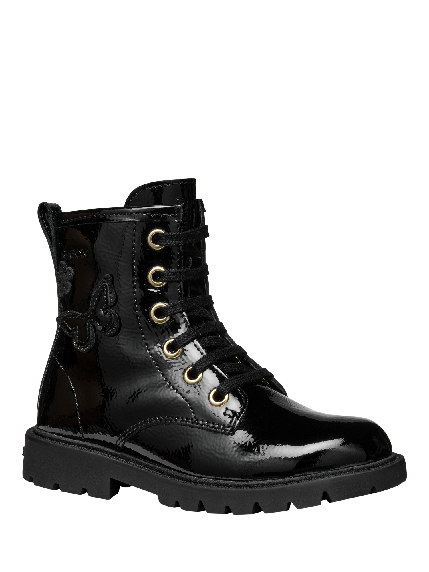 Geox J SHAYLAX Girl WPF enkellaars, zwart, 31 EU, zwart, 31 EU