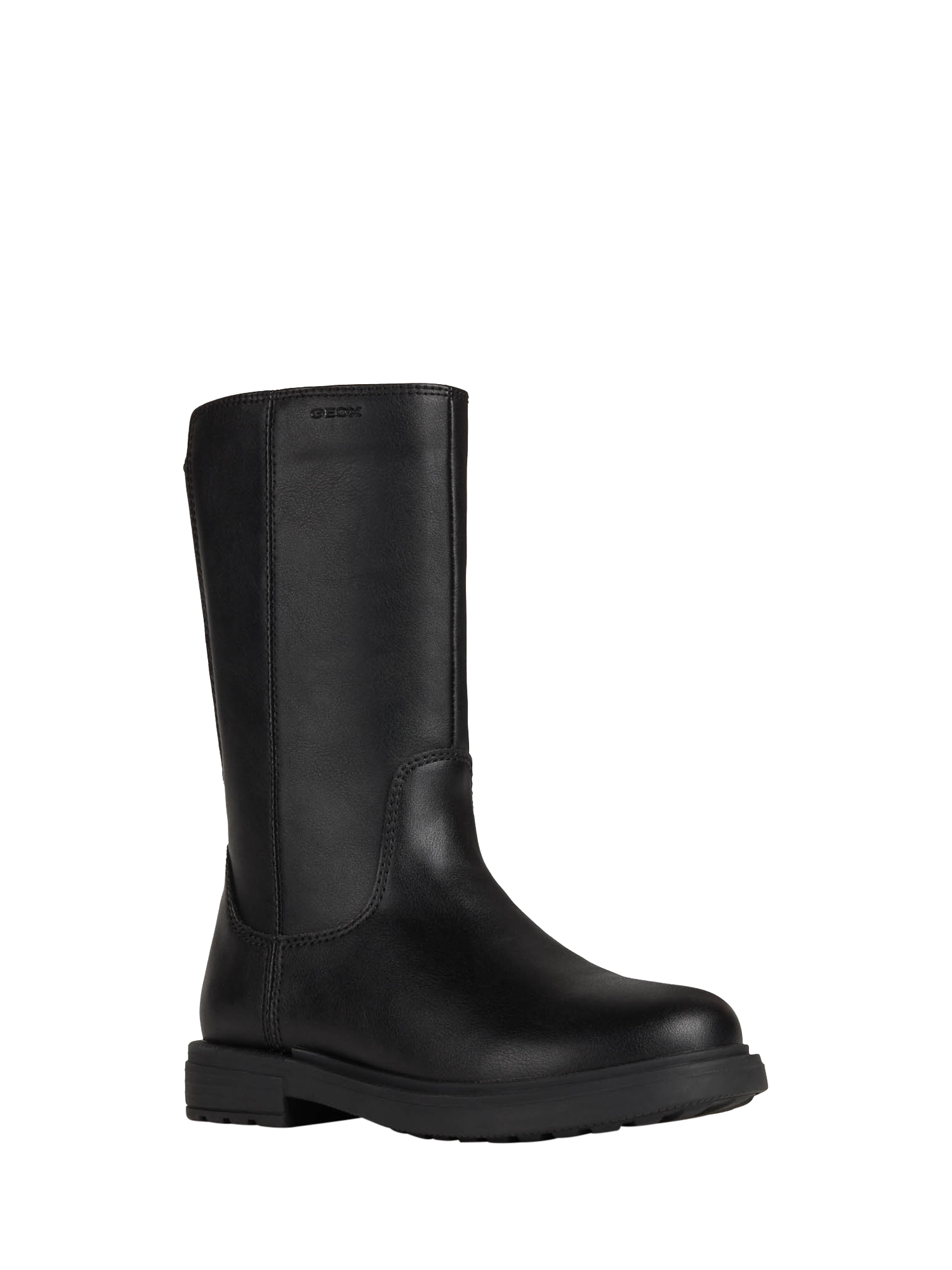 Product image 2 of 7, which shows Geox Kids' Eclair Pull On Ankle Boots, Black, EU26
