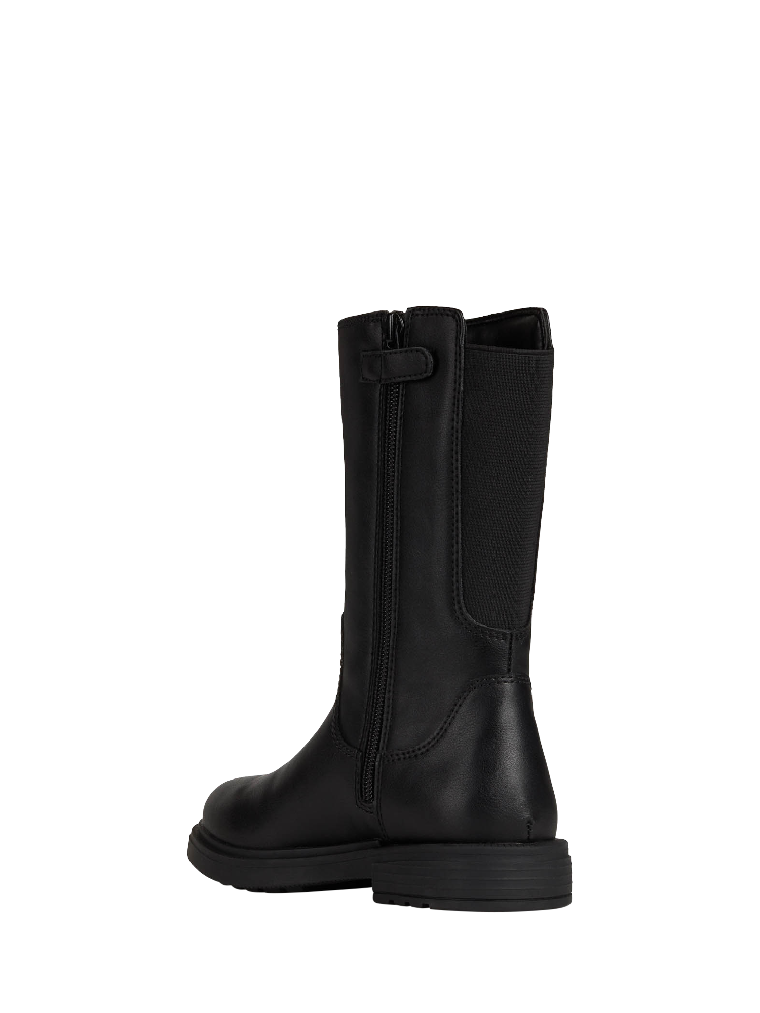 Product image 3 of 7, which shows Geox Kids' Eclair Pull On Ankle Boots, Black, EU26