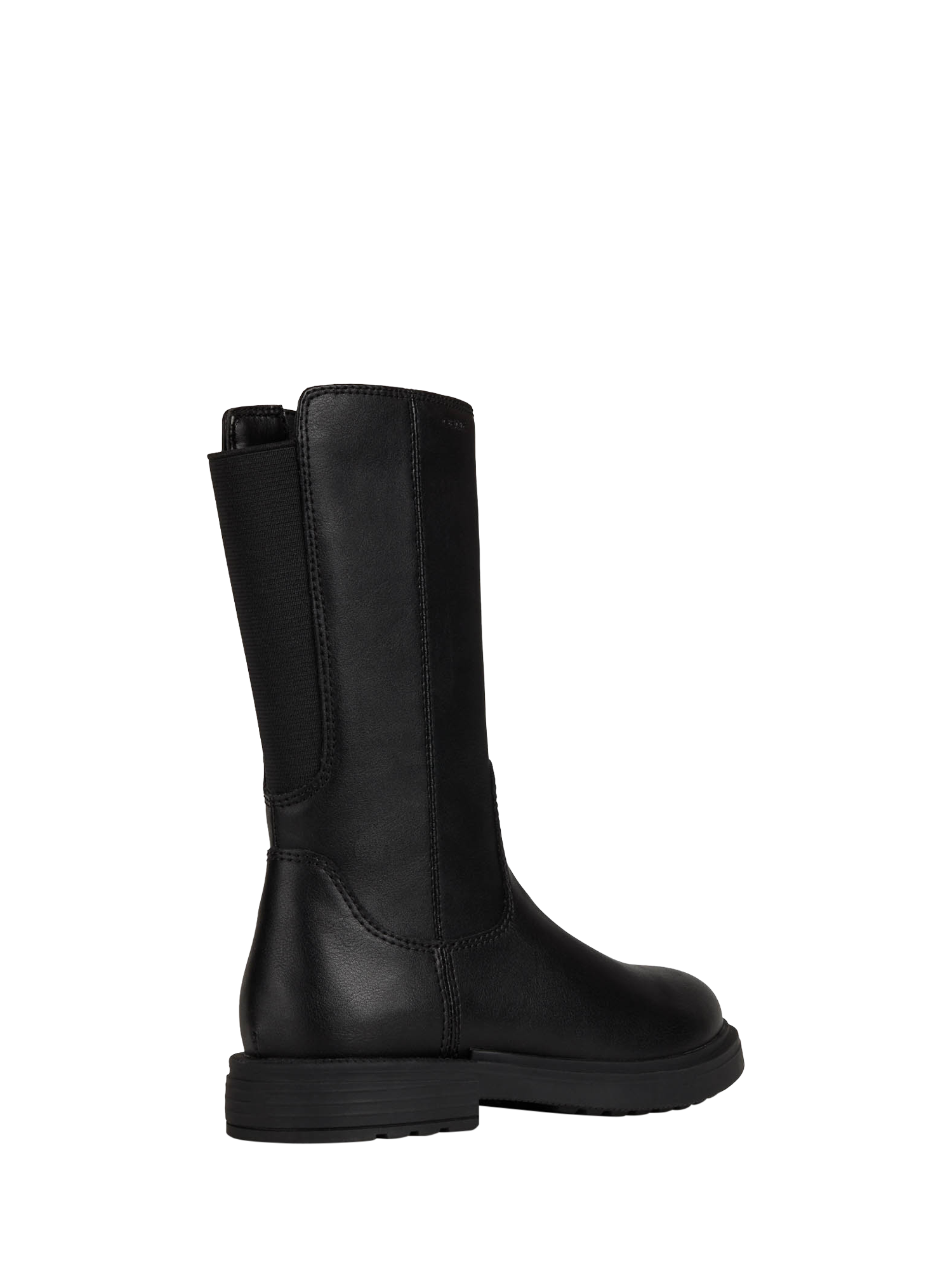 Product image 4 of 7, which shows Geox Kids' Eclair Pull On Ankle Boots, Black, EU26